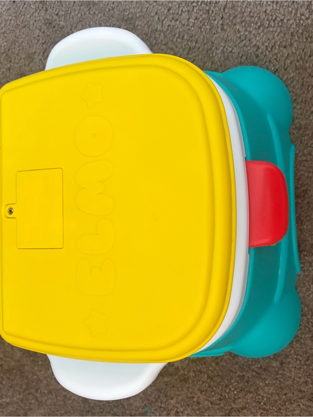 Sesame Street Elmo Potty Seat in Teal, Red, Yellow, White - Picture 4 of 9